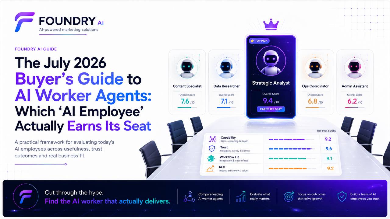 July 2026 AI Worker Agents buyer's guide